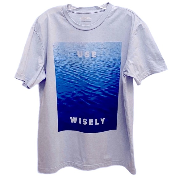 National Geographic Generation Good Use Wisely Blue RARE Hard To Find Graphic T - Picture 6 of 16